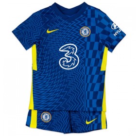 Camisolas de futebol Chelsea Criança Equipamento Principal 2021/22 Manga Curta